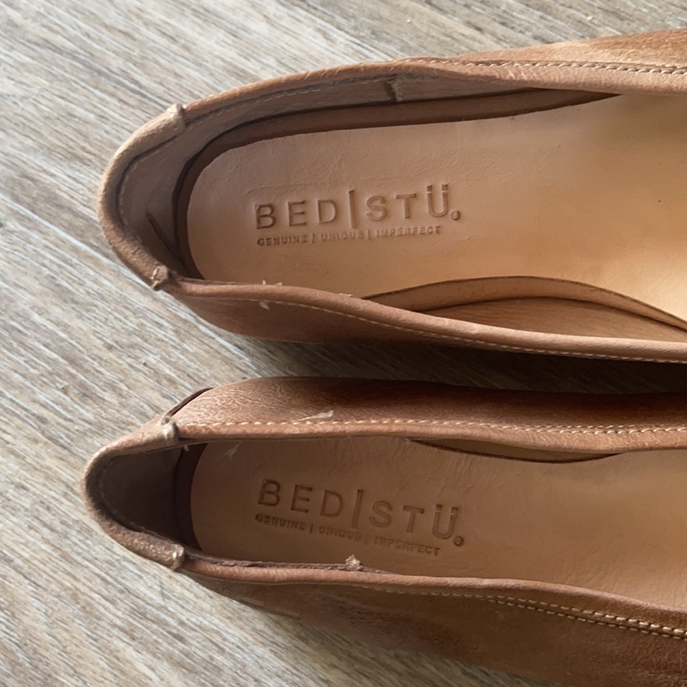 NEW Bed|Stu Leather Slides/Flats Size 7.5 - Picture 13 of 13